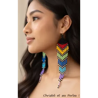 Boucles d’oreilles perles