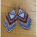 Boucles d'oreilles perles frangées
