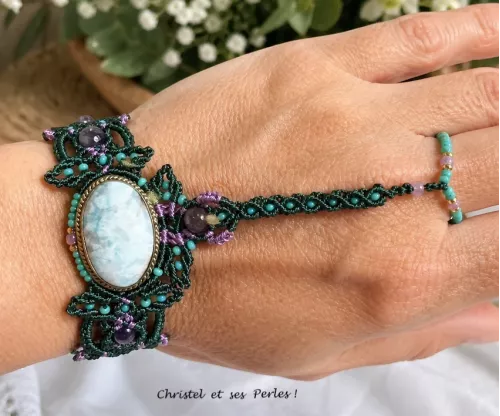 Bracelet bague Aphrodite
