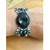 bracelet macramé donut en Onyx bracelet macramé donut en Onyx