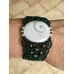 Bracelet macramé baroque et Oeil de Sainte Lucie