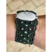Bracelet macramé baroque et Oeil de Sainte Lucie