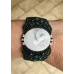 Bracelet macramé baroque et Oeil de Sainte Lucie