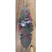 Bracelet macramé Elfique et Tourmaline Rubis