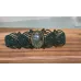 Bracelet macramé Elfique et Préhnite sertie