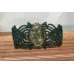 Bracelet macramé Elfique et Préhnite sertie