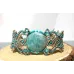 Bracelet macramé feuilles, et Amazonite ronde Bracelet macramé feuilles, et Amazonite ronde