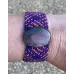 Bracelet macramé mixte et Labradorite violette