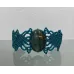 Bracelet macramé feuilles canard, et Labradorite