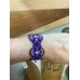Bracelet macramé et cristal