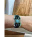 Bracelet macramé et pierre fine naturelle en Amazonite