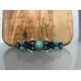 Bracelet macramé et pierre fine naturelle en Amazonite