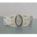 Bracelet macramé et Labradorite blanche (Pierre de Lune)