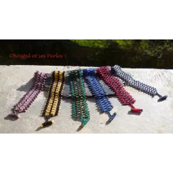 Crown, Bracelet perlé, couleurs au choix