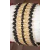 Crown, Bracelet perlé, couleurs au choix – Jaune / Noir Crown, Bracelet perlé, couleurs au choix – Jaune / Noir