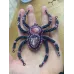 Broche brodée Araignée Broche brodée Araignée