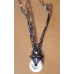 Collier macramé et donut en Howlite