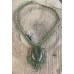 Collier macramé et Unakite Collier macramé et Unakite