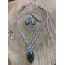 Parure Jaspe vert et gris Parure Jaspe vert et gris
