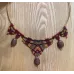 Petit Arcadia : Collier plastron macramé et Jaspe Petit Arcadia : Collier plastron macramé et Jaspe