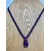 Collier macramé femme et Améthyste Collier macramé femme et Améthyste