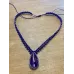 Collier macramé femme et Améthyste Collier macramé femme et Améthyste
