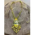 Collier macramé et perles Jaspe bourdon