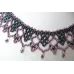 Collier perles, petite folie Parme et hématite Collier perles, petite folie Parme et hématite