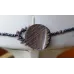 Collier perles, petite folie Parme et hématite Collier perles, petite folie Parme et hématite