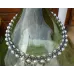 Collier perles nacré couleurs au choix – Blanc / Hématite