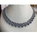 Collier perles nacré couleurs au choix – Bleu Ciel / Argent