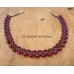 Collier perles nacré couleurs au choix – Rouge / Hématite