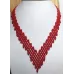 Collier perles V couleurs au choix