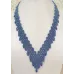 Collier perles V couleurs au choix – Bleu Jean