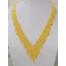 Collier perles V couleurs au choix – Jaune Nacré