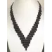 Collier perles V couleurs au choix – Noir / Cuivre