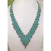 Collier perles V couleurs au choix – Turquoise Vert / Cuivre