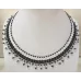 Collier perles SPRING couleurs au choix – Blanc / Noir