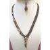 Collier Asymétrique – Améthyste / Or