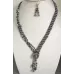 Collier Asymétrique – Hématite / Argent