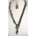 Collier Asymétrique – Noir / Argent