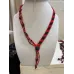 Collier Asymétrique – Rouge / Noir 2 bandes