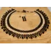 Collier perles noires et argentées Collier perles noires et argentées