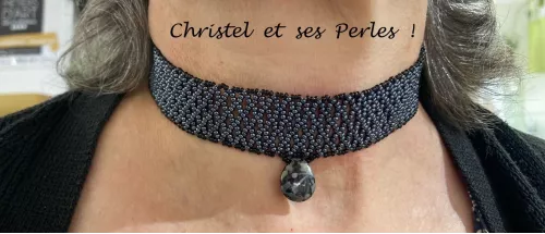 ras de cou perles, goutte Picasso ras de cou perles, goutte Picasso