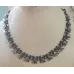Collier perles dagues – Hématite / Silver Lined