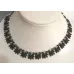 Collier perles dagues – Noir / Or