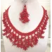 Collier perles corail – Rouge Collier perles corail – Rouge