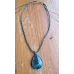 Pendentif Apatite, collier mixte (homme/femme)