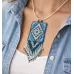 Sahale : Pendentif perlé style Navajo Sahale : Pendentif perlé style Navajo